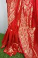 Indian Kanjivaram katan saree for woman. 