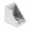 JDXHLAU 40Pcs 2020 Corner Fitting Angle Aluminum 20 X 20 L Connector Bracket Fastener Match Use 2020 Industrial Aluminum Profile.