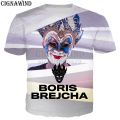 DJ Boris Brejcha t shirt men/women High Quality 3D printed t-shirts Harajuku style tshirt streetwear tops.