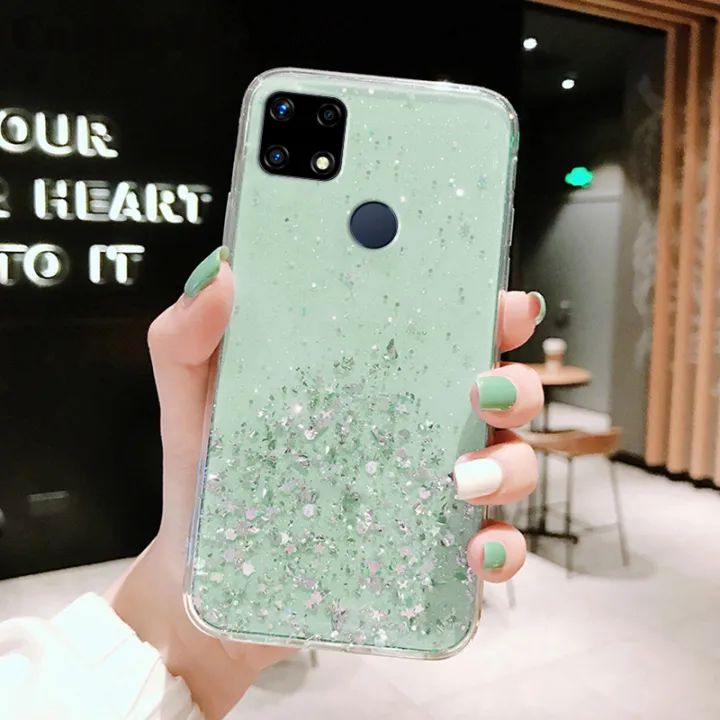 Casinglee%20For%20OPPO%20A15S%20/%20A15%20case%20Full%20Stars%20Moon%20Glitter%20Bling%20Sequins%20Cases%20for%20OPPO%20A15%20/%20A15S%20Phone%20Cover%20Starry%20Sky%20Transparent%20Soft%20Back%20Cover%20-%20Image%205