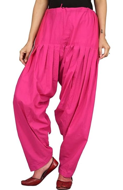 Girls%20orginal%20China%20Lilen%20Salwar%20Bottom%20Wear%20Pants%20pajamas%20salwar%20extra%20Loose%20%20For%20Daily%20Wear%20-%20Image%203