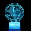 Basketball 3d Night Light Game Room Anime Baseball Desk Setup Lighting Decor Sport Game Sensor Light for Kids Bedside Gift. 