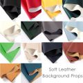 Waterproof Pure Color Soft Leather Background Cloth Photography Studio Photo Props.