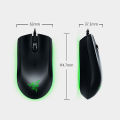 Razer Abyssus Essential Optical Gaming Mouse w/True 7200 DPI Optical Sensor/3 Hyperesponse Buttons Powered by Razer Chroma Ambidextrous Ergonomic Wired Computer Mice for Windows PC Gamers. 