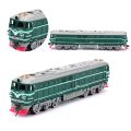 【Toy life hall】1:87 Alloy Internal-Combustion Locomotive Model Toy Train Toys for Children Gift(C).