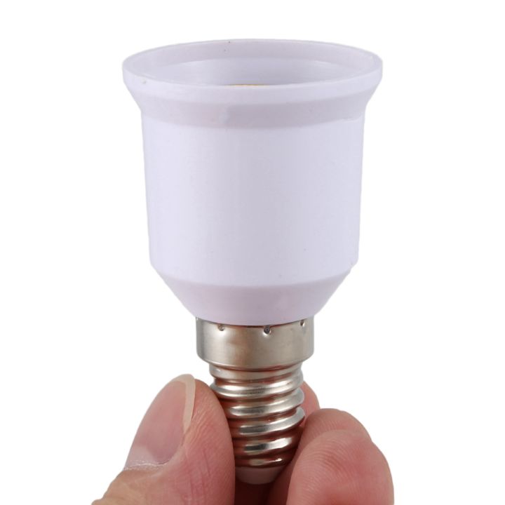 10%20Pcs%20E14,%20E27%20Adapter%20Base%20Screw%20LED%20Light%20Bulb%20Bulb%20Socket%20Converter,%20White%20-%20Image%208