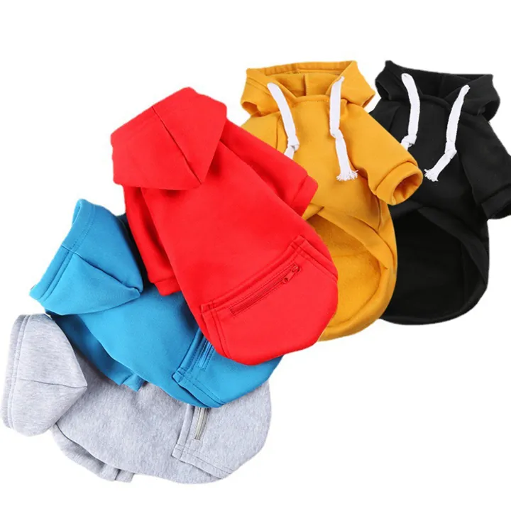 %E3%80%90Atoztide%20Store%E3%80%91Dog%20Hoodie%20Solid%20Color%20Back%20Pocket%20Outdoor%20Drawstring%20Comfortable%20Coat%20for%20Small%20Dogs%20-%20Image%204