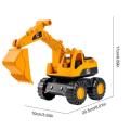 Simulation Excavator Truck Model Tractor Toy Dump Truck Model Car Toys Mini Cars Excavator Dump Truck Model Kids Birthday Gift. 