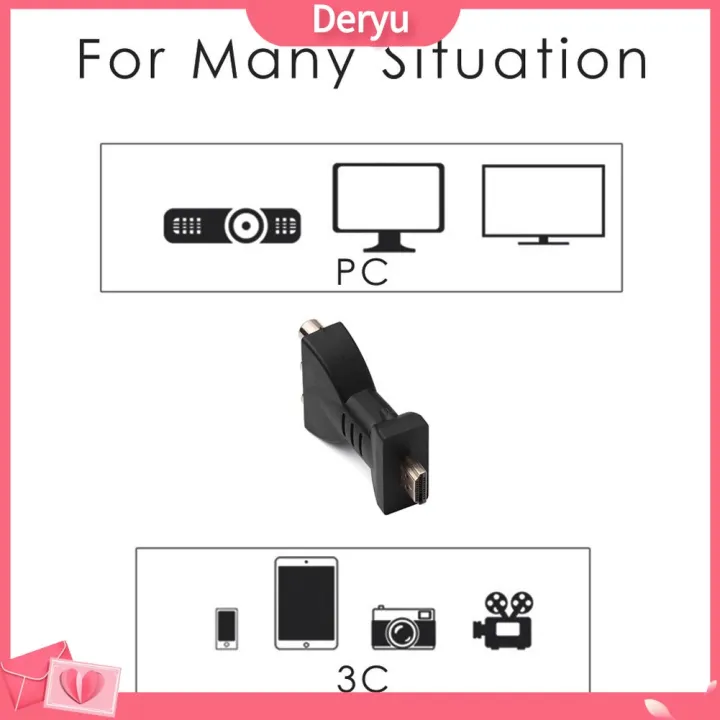 %5BDeryu%5D%20HDMI-compatible%20Male%20to%203%20RCA%20Female%20Composite%20AV%20Audio%20Video%20Adapter%20Converter%20for%20TV%20-%20Image%208