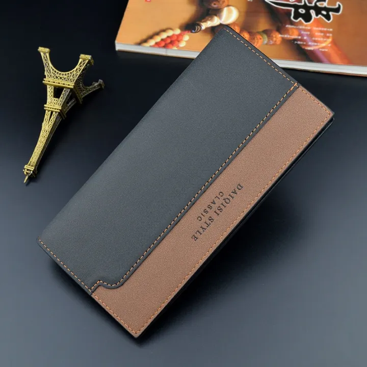 Men's%20Wallet%20Men's%20PU%20Soft%20Leather%20Wallet%20Men's%20Long%20Fashionable%20Splice%20Color%20Contrast%20Multi%20slot%20Card%20Bag%20Ultra%20thin%20Money%20Bag%20-%20Image%207