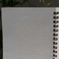 Designer Series Kraft Spiral Dotted Grid Notebook.