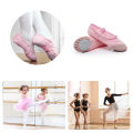 Professional Canvas Soft Sole Girls Ballet Shoes Kids Dance Slippers Ballet Dance Female Ballet Yoga Gym Dance Practice Shoes. 