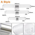 Wall Lamp 12W 16W 22W 85-265V Led Mirror Light Waterproof LED Tube Modern Acrylic Wall Light Bathroom Lighting ZJQ0014. 