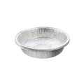 10PCS Oil-Proof Aluminum Foil Tin Box Round Disposable BBQ Tray Disposable Food Trays Baking Accessories. 