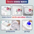 Harpic All-in-1 Toilet & Bathroom Cleaning Powder 200gm, 3X better cleaning compared to regular detergent, removes tough stains and dirt, Kills 99.9% germs, reduces bad smell.. 