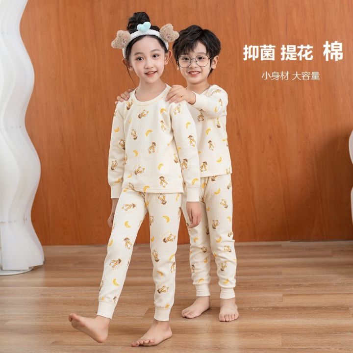 YC%20Children's%20Autumn%20Clothes%20Set:%20Cotton%20Boys,%20Girls,%20Autumn%20Pants,%20Thermal%20Underwear,%20Cotton%20Baby%20Underwear,%20Pajamas,%20Cotton%20Wool%20-%20Image%202