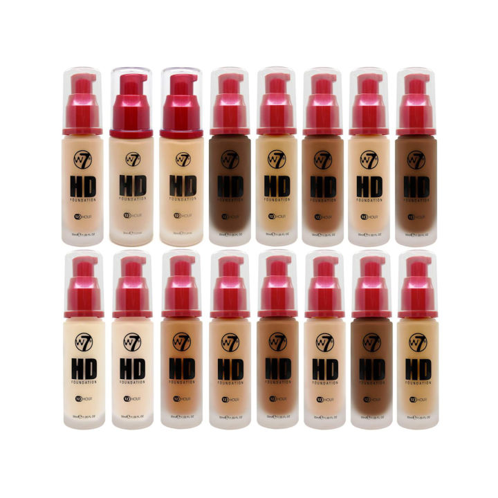 W7 Hd Foundation 30Ml - Foundation