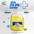 Lizol Disinfectant Floor & Surface Cleaner 5L Citrus, Super Saver Pack, Kills 99.9% Germs.