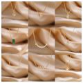 Exquisite Crystal Necklace Gold Metal Clavicle Chain Elegant Women. 