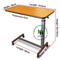 Wooden Overbed Table (Food Table) for Hospital.