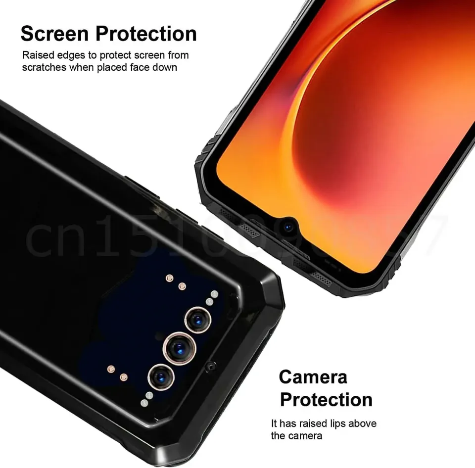 Produktbild von TPU Hülle Für Doogee S100 Pro – Weiches Silikon-Case Mit Kameraschutz, Kratzfest, Einfacher Zugang