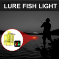 Mini Underwater Fishing Light Luminous Lure Lamp Attractive Light Fishing Lure Light for Night Fishing in Fresh Water Salt Water.
