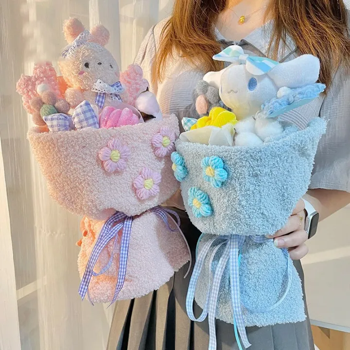 Sanrio%20Kawai%20Cinnamoroll%20Plush%20Dolls%20Bouquet%20For%20Children%20Girlfriend%20Creative%20Cartoon%20Kawaii%20Anime%20Flower%20Christmas%20Gifts%20-%20Image%204