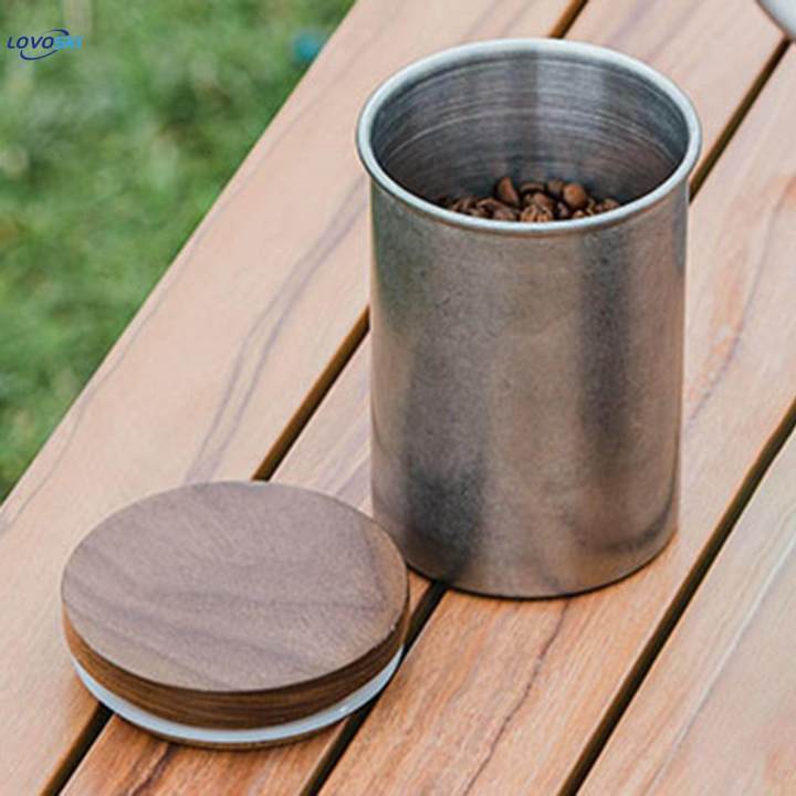 Kitchen Storage Jars Stainless Steel Coffee Containers for Spices