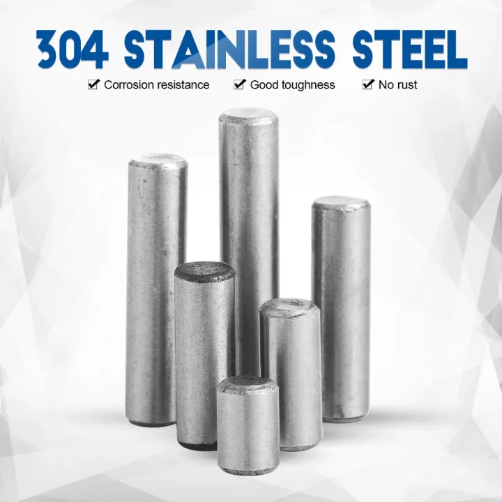 NINDEJIN%205-50pcs%20dowel%20pins%20304%20stainless%20steel%20m2%20m2.5%20m3%20m4%20m5%20m6%20m8%20m10%20parallel%20pins%20fastener%20solid%20%20pin%20GB119%20-%20Image%204