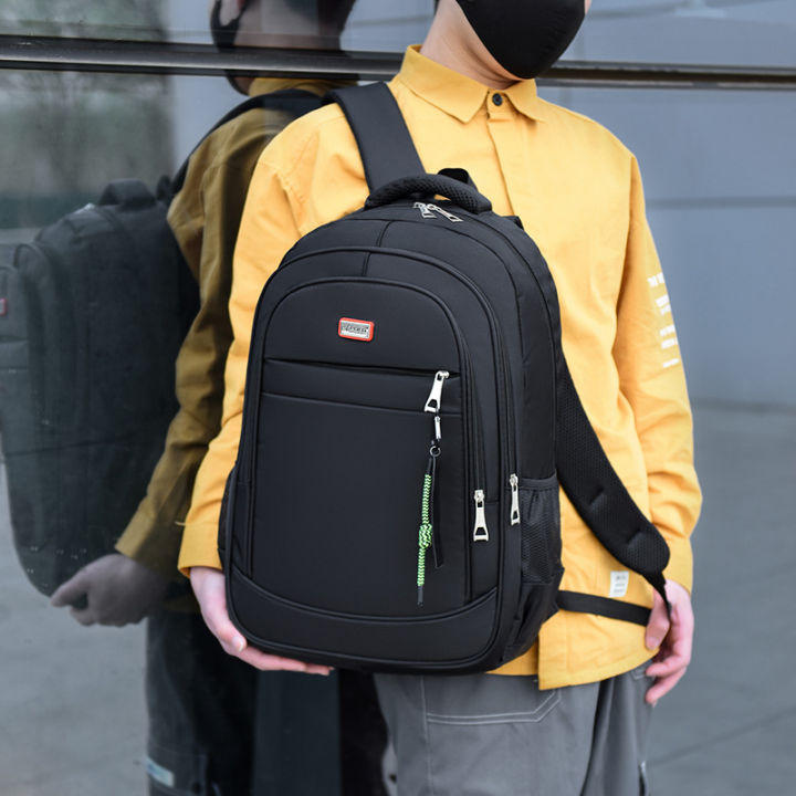 Business%20Laptop%20Bag%20Hardwearing%20Commuter%20Travel%20Backpack%20Men's%20Backpack%20Casual%20Large%20Capacity%20Student%20School%20Bag%20-%20Image%203