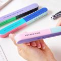 1 Packs 7 Way Nail File and Buffer Block Nail Buffering Files 7 Steps Washable Emery Boards Professional Manicure Tools. 