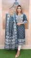 Latest Collection New Screen Print Cotton Three Piece Salower Kameez for women. 