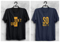 Combo Pack of 2 jersey Short Sleeve T-Shirt For Men.