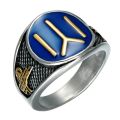 Stainless Steel Middle East Turkish Kayi Ertugrul Ring Letter Y Ring Titanium Steel Jewelry Man Rings. 