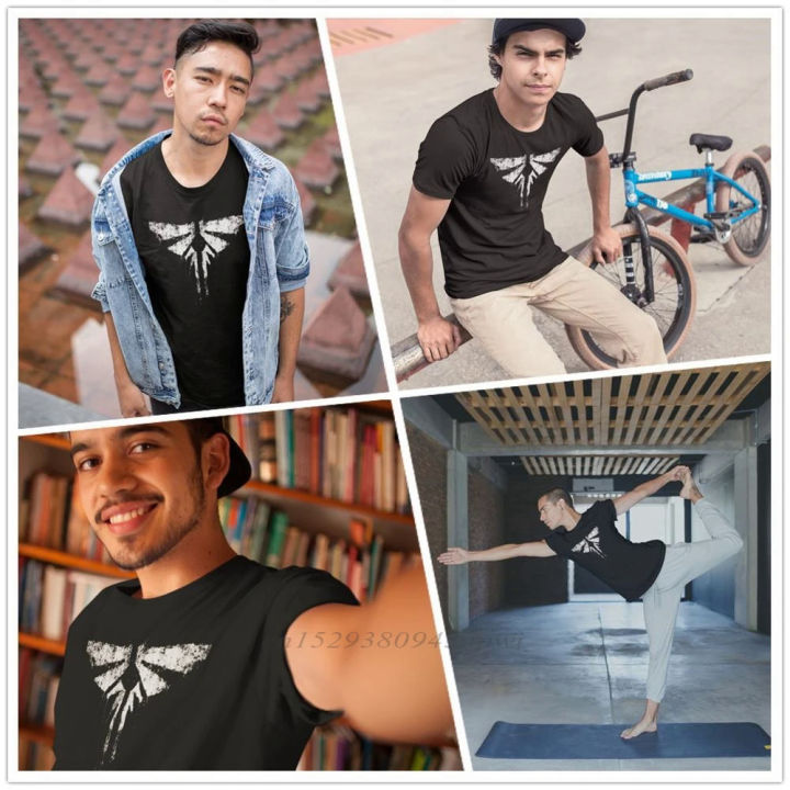 The%20Last%20Of%20Us%20T%20Shirt%20The%20Last%20Of%20Us%20Fireflies%20T-Shirt%203xl%20Cotton%20Tee%20Shirt%20Graphic%20Fashion%20Short-Sleeve%20Male%20Funny%20Tshirt%20-%20Image%202
