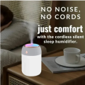 Premium Dual Mode High Speed Fog Humidifier With Luminous Light Best for Home and Car use.