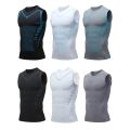 Compression Tank Top Men Gym Shirt Sleeveless Quick Dry Printing Sportswear Male Fitness Bodybuilding Vest Workout Muscle Top.