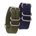 16/18/20/22/24mm Replacement Nylon Universal Adjustable Watchband Wrist Strap.