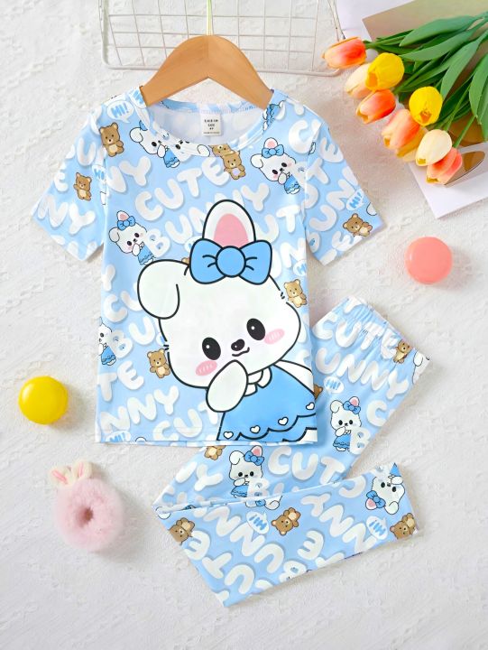 Adorable Baby Girl Outfit – Ultra-Soft Thai Spandex Cotton T-Shirt & Leggings Set (1-8 Years) – Comfy & Stylish Kids Wear baby t shirt party dress baby girl cloth set clothing eid dressset autumn summer winter baby girl dress co ords cords