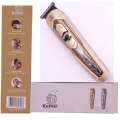 Kemei Km 756 Titanium Blade 4 comb Hair Trimmer & Clipper. 