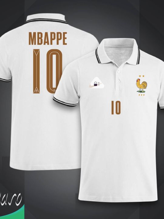 Mbappe%2010%20Short%20Sleeve%20Collar%20Polo%20Football%20Jersey%20For%20Men%20-%20Mbappe%2010%20Half%20Sleeve%20Collar%20Polo%20t%20shirt%20-%20France%20Jersey%20-%20Image%203