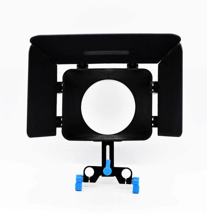 Matte Box for 15mm Rail Rod Suppot Follow Focus Rig System for DSLR ...