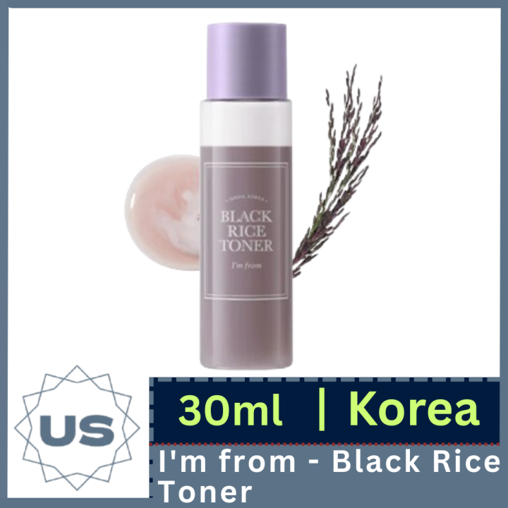 I'm from - Black Rice Toner I 30ml I Korea | Daraz.com.bd