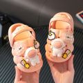 Kids Sandals Summer Cartoon Boys Girls Mules Garden Beach Slippers Sandals Non-Slip Soft Flat Children Baby Shoes. 