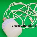 8Fit 96" Long usb cable with 20Watt Usb Power Bank Useful Led Light Bulb. 