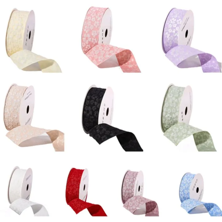 Gift%20Wrapping%203D%20Embossed%20Flower%20Ribbon%20Packing%20Material%20Romantic%20Embellished%20Ribbon%204CM%20DIY%20Packaging%20Ribbon%20Wedding%20-%20Image%203