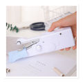 Handheld portable sewing machine handy stitch Mini electric sewing machine Small noise  belt clothes and skirts Handkerchief. 