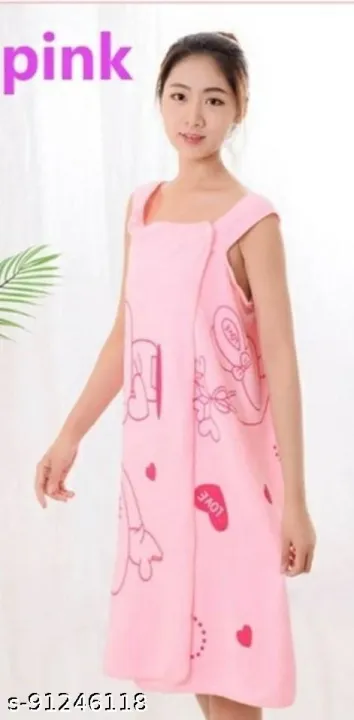 Women%20Bathrobe%20&%20Wearable%20Towel%20Dress%20%7C%20Terry%20Cloth%20Kimono%20Robe%20for%20Bathroom,%20Beach%20&%20Spa%20-%20Image%204