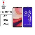 Samsung Galaxy M20 Rinbo Type Tempered Glass Screen Protector 9H (Better than 6D/9D/21D)-Black. 