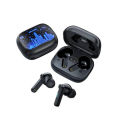 Awei T53 Wireless Bluetooth Earbuds RGB Colorful Light Earphones Bluetooth 5.3 Call Noise Reduction Headphone 65ms zero delay For Gaming With ShenZhen/HongKong pattern. 